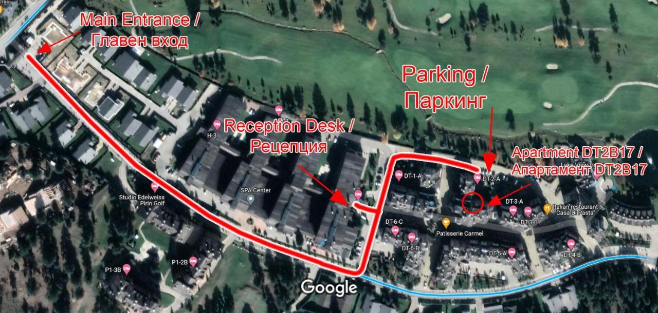 דירות בנסקו Mountain View Pirin Golf מראה חיצוני תמונה
